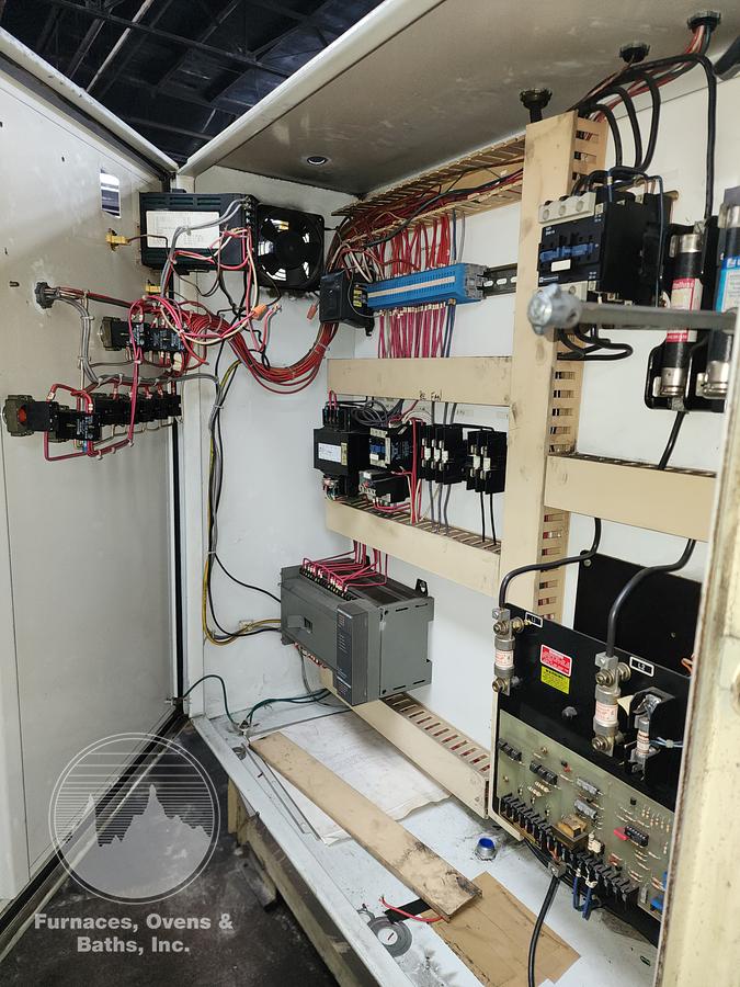 Used 19"W x 18" High x 120" Long, New England Oven Belt Conveyor Oven, Electric, 850-F