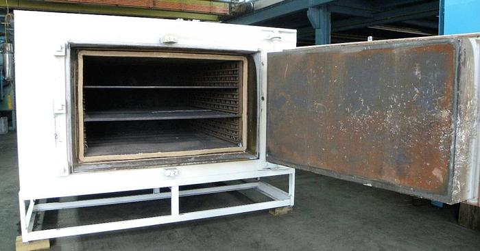 Used Grieve Modified ID-1250 Atmosphere Box Temper, 72"W x 42"H x 78"L, Electric, 1250°F