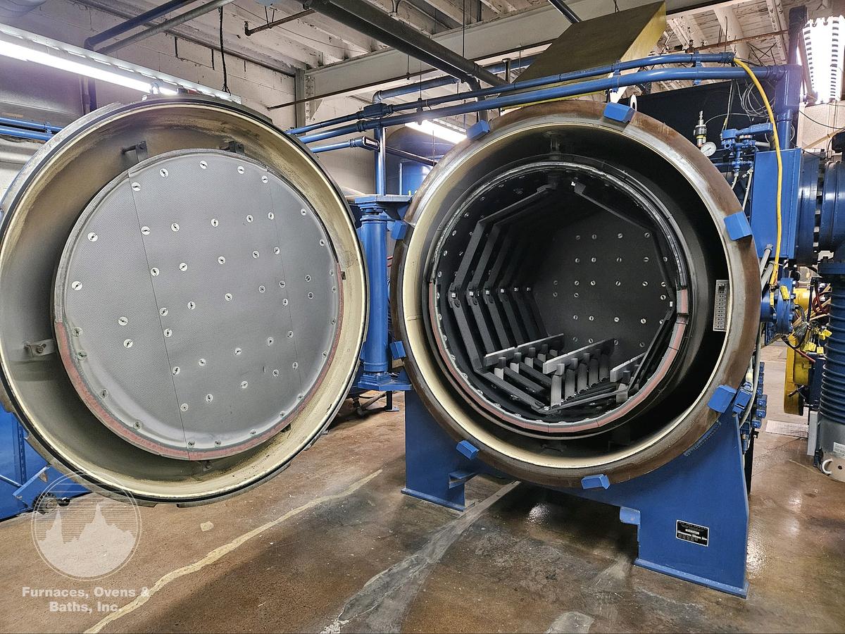 Used Abar Ipsen HR50x48-2 Vacuum Furnace, 2400-F, 2 Bar, Diffusion Pump