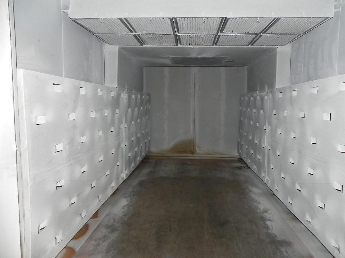 Used 72"W x 72"H x 168"L (14'), Wisconsin Walk-In Oven SWT-6146-E, 600°F, Electric, Powered Exhaust