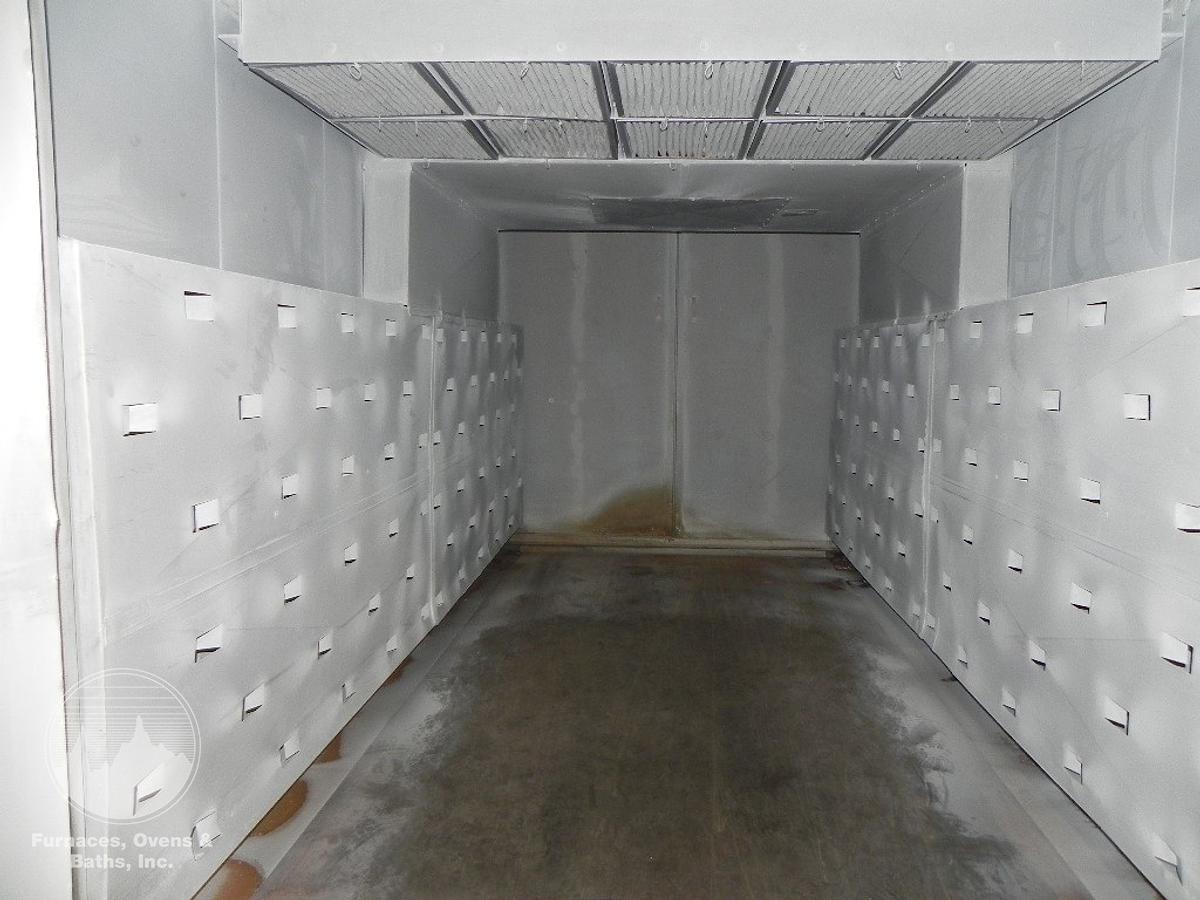 Used 72"W x 72"H x 168"L (14'), Wisconsin Walk-In Oven SWT-6146-E, 600°F, Electric, Powered Exhaust