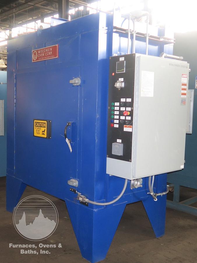 Used 48"W x 48"H x 36"L Wisconsin Cabinet Oven, 650°F, Electric