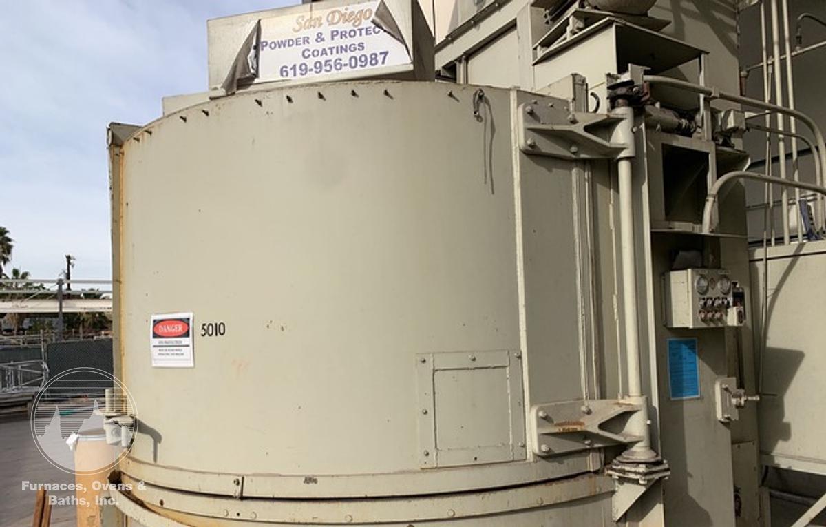 Used Pangborn 8LK 96" Diameter Table Blast w/Dust Collector