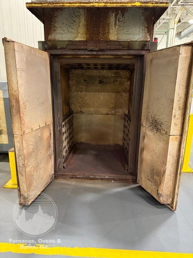 Used 48"W x 72"H x 48"L, Grieve B1-750, Gas Fired Walk-In Oven, 750°F