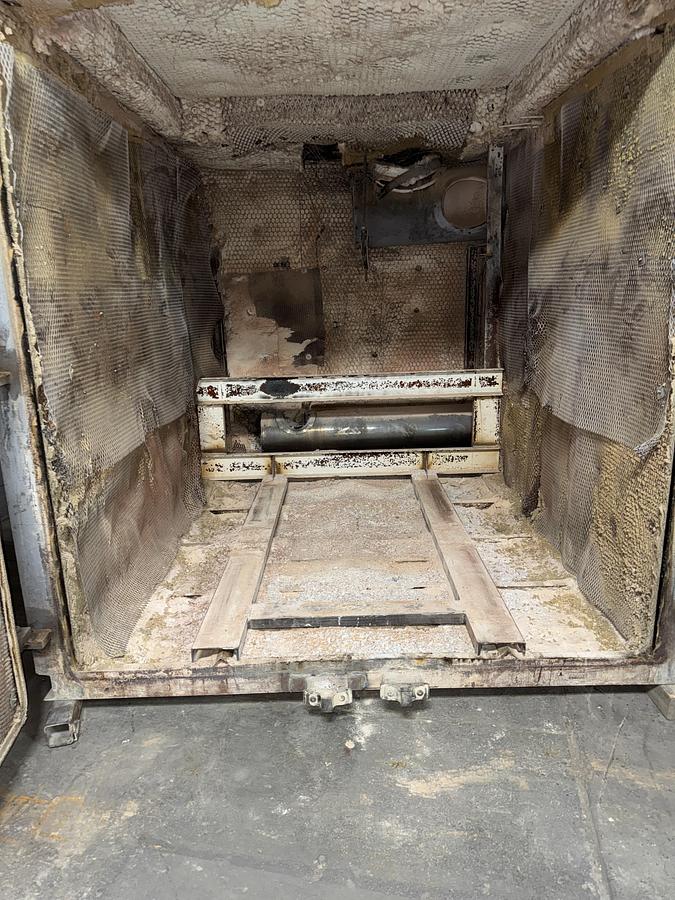 Used 72"W x 72"H x 72”L, Pollution Control Products PRC 225 Burn-Off Oven, Natural Gas Fired