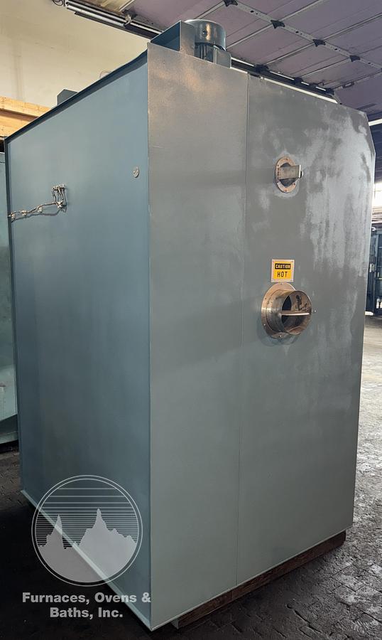Used 48"W x 72"H x 48"L, Blue M 966 Batch/Truck Oven, 600°F, Stainless Interior