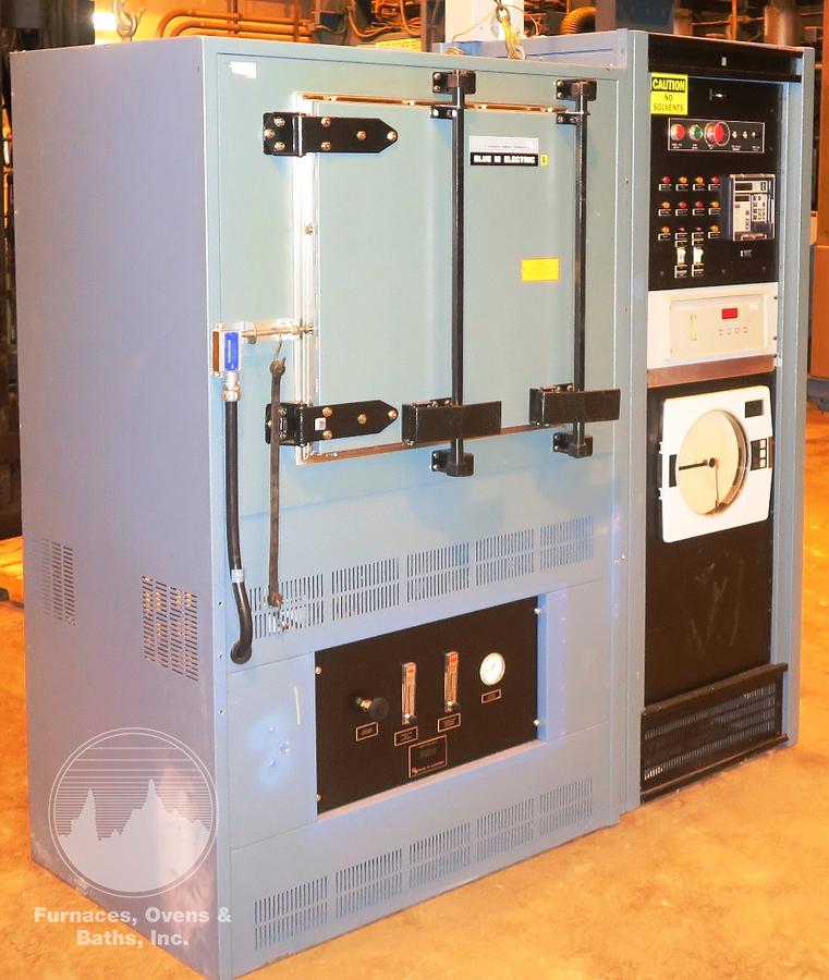 Used 20"W x 20"H x 18"L Blue M IGF-6680E Inert Gas Cabinet Oven, 1100°, Electric