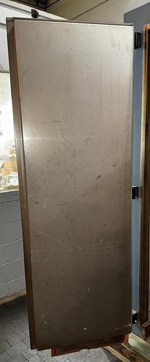 Used 48"W x 72"H x 48"L, Blue M DC-966 Cabinet Oven, 600°F, Stainless Interior