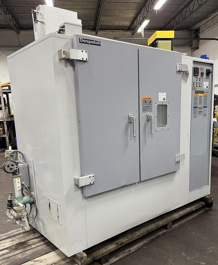 Used 48"W x 42"H x 30”L, Despatch Industries VRE2-35-1G Cabinet Oven, 850-F, Gas Fired, Class A