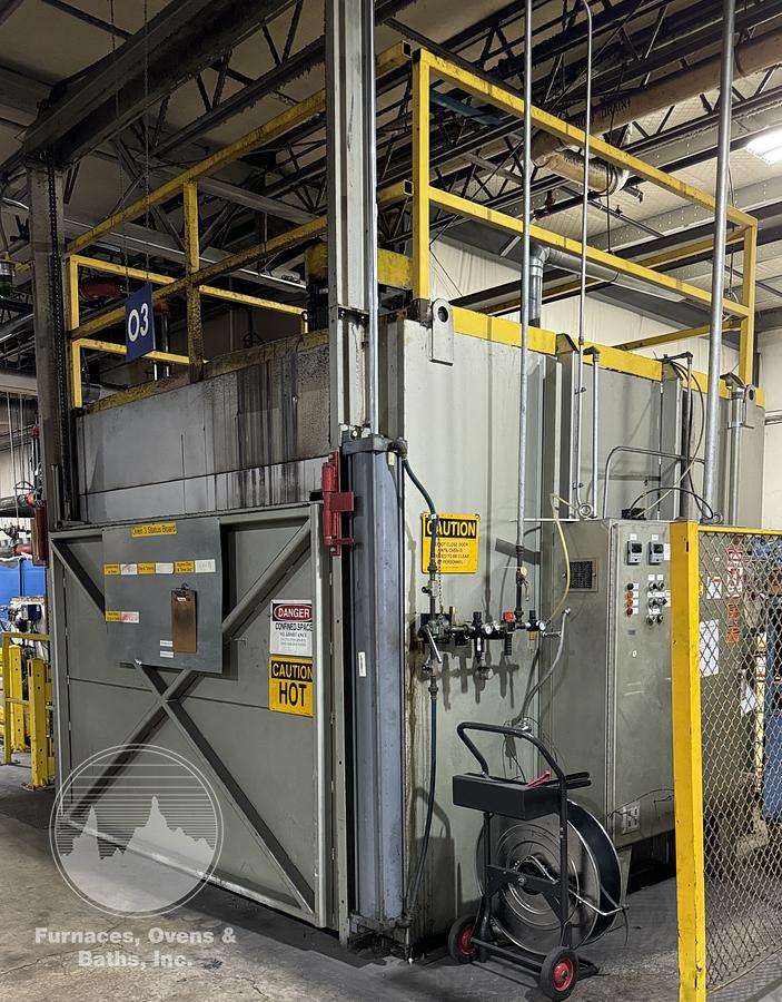 Used 96"W x 60"H x 96"L, Wisconsin Oven Corp Walk-In Oven, Electric, 1050°F