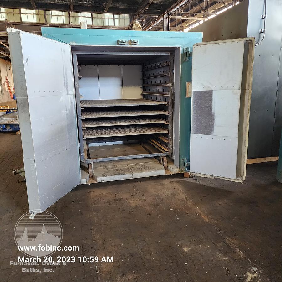 Used 60"W x 72"H x 72"L Grieve WRH 566-800 Gas Fired Walk-In Oven, 800°F