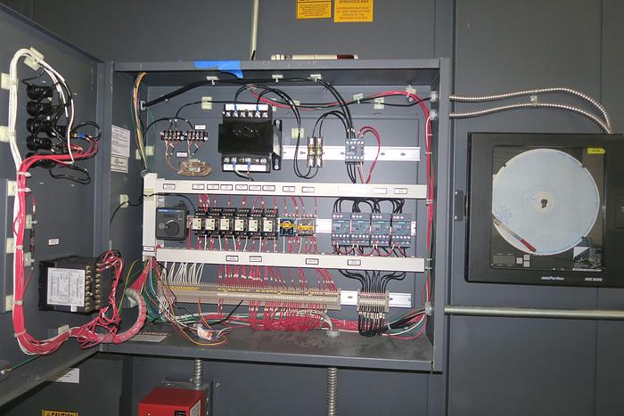 Used 60"W x 84"H x 60"L, Steelman, 500°F, Gas Fired, Class A, Solvent Rated, LIKE NEW