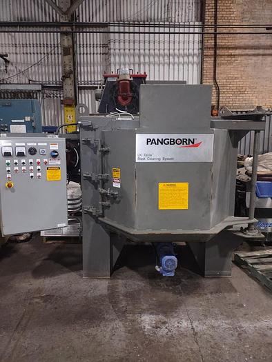 Used Pangborn 4LK 48" Table Bast, Dual Wheel Includes Dust Collector