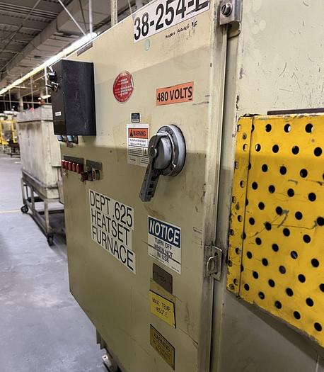 Used 19"W x 18" High x 120" Long, New England Oven Belt Conveyor Oven, Electric, 850-F