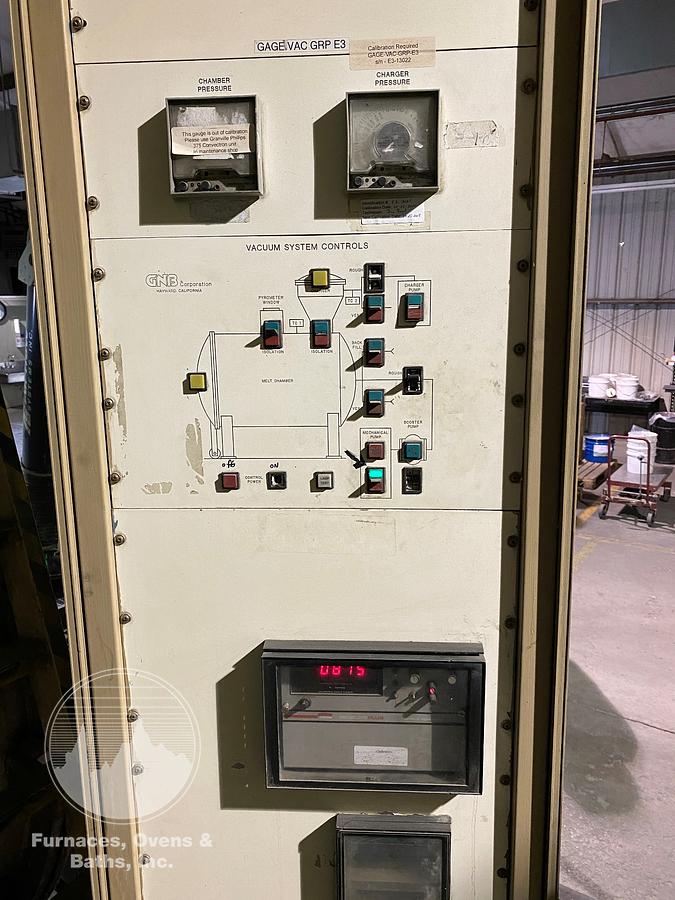 Used Pillar/GNB Vacuum Induction Melting 300 Pound Capacity