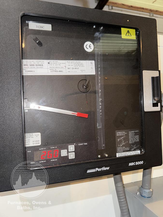 Used 48"W x 60"H x 48"L, Grieve TBH-500, Electric, 500-F, Stainless Steel w/Cart, LIKE NEW