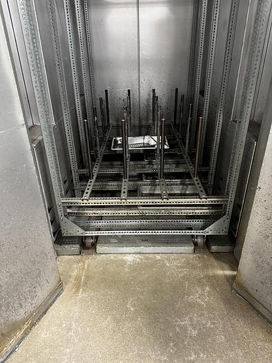Used 48"W x 84"H x 72"L, Wisconsin Oven, Electric Walk-In Oven, Solvent Rated, 500°F