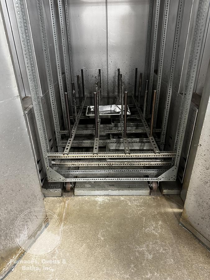 Used 48"W x 84"H x 72"L, Wisconsin Oven, Electric Walk-In Oven, Solvent Rated, 500°F