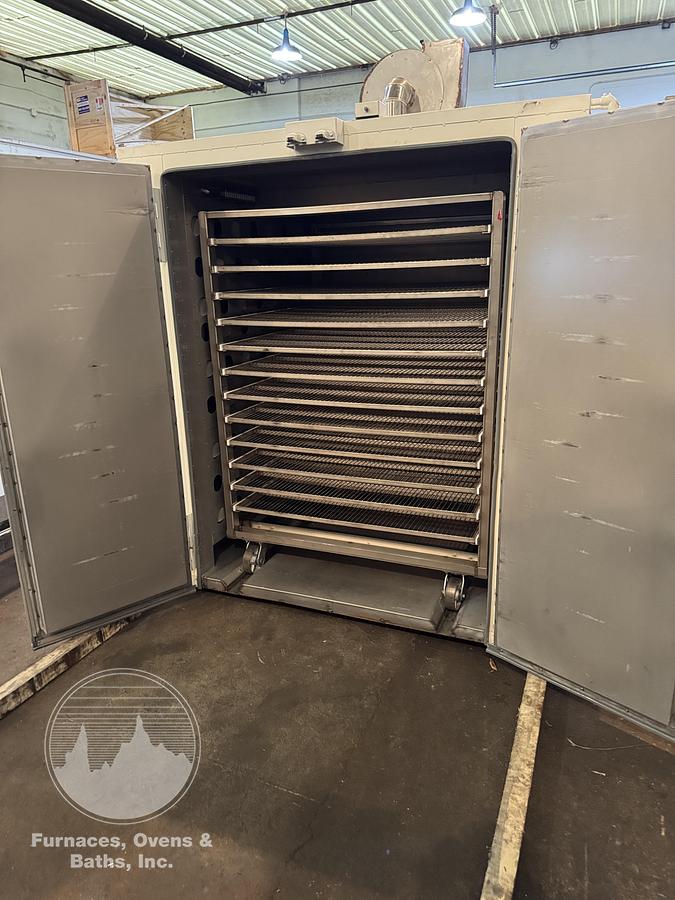 Used 48"W x 60"H x 48"L, Grieve TBH-500, Electric, 500-F, Stainless Steel w/Cart, LIKE NEW
