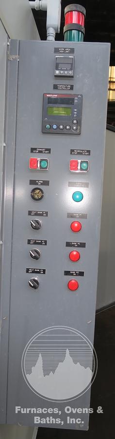 Used 72"W x 72"H x 120"L, Precision Quincy, Electric Walk-In Oven, 450°F, Solvent Rated , Class A