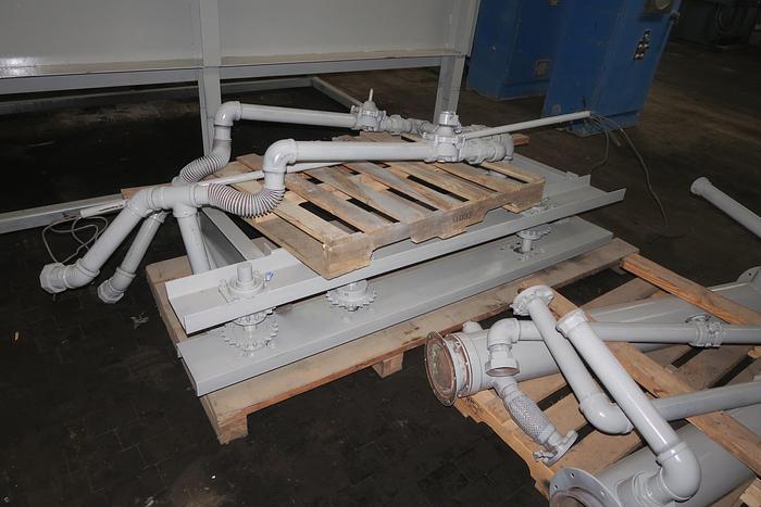 Used Surface Combustion Direct Fired Box Furnace, 36"W x 36"H x 72"L, Gas Fired, 1750°F, Fiber Lined