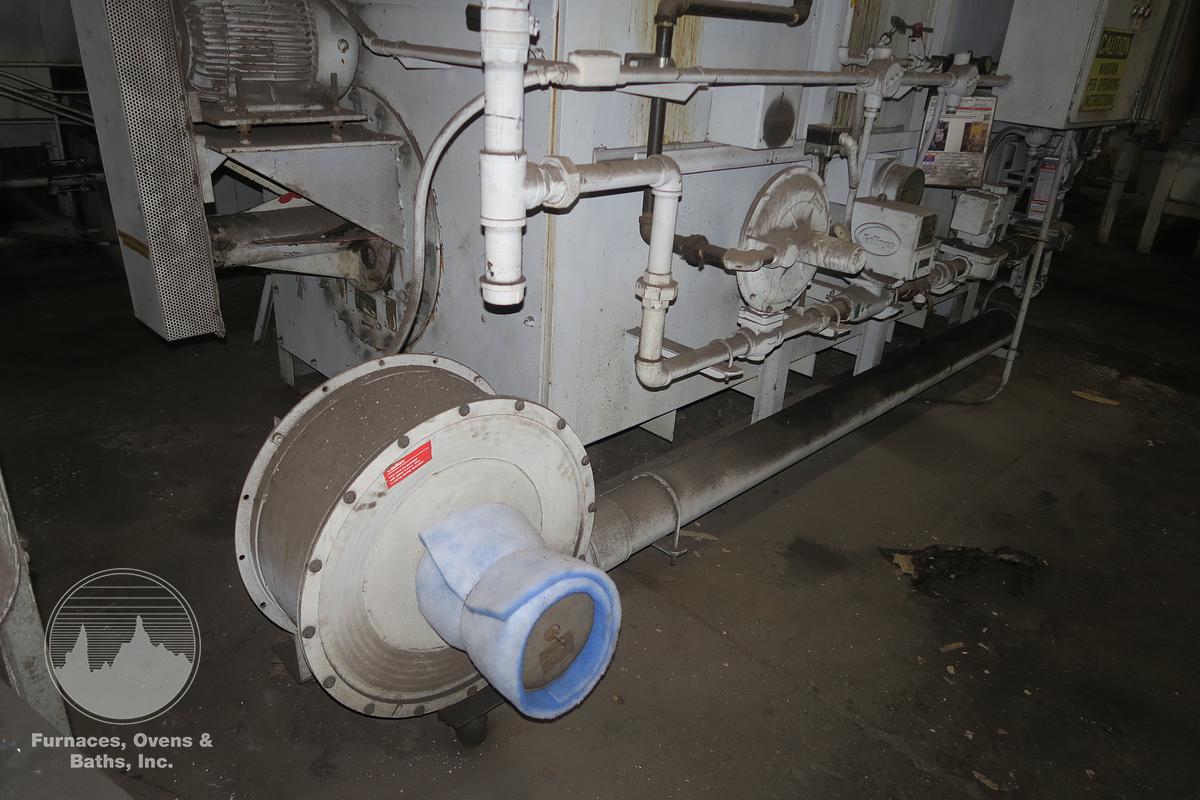 Used Surface Combustion Box Temper 36"W x 36"H x 72"L, Gas Fired, 1400°F