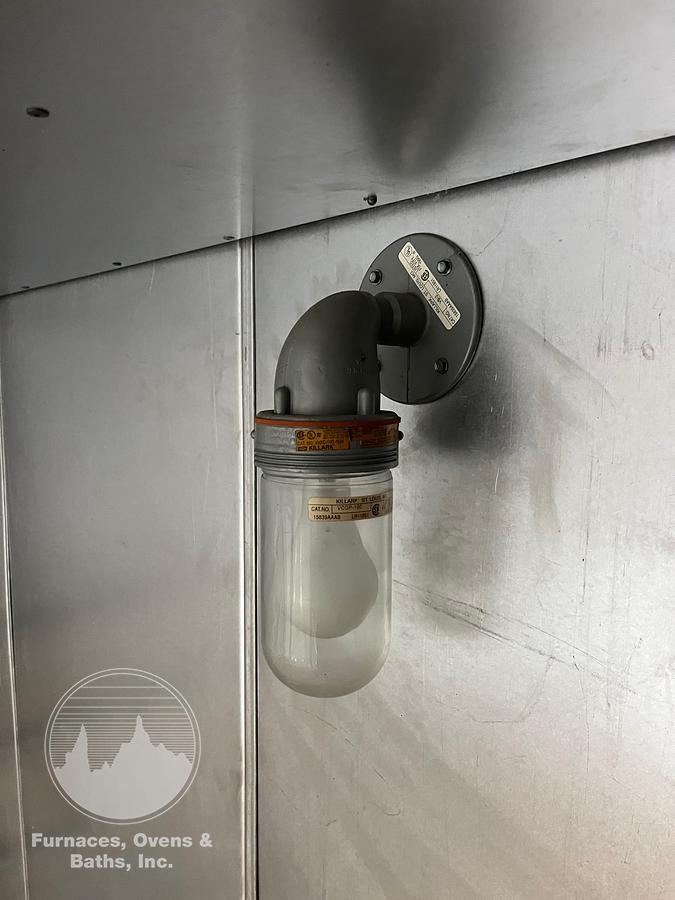 Used 98"W x 80"H x 96"L, Jensen Industries, 500-F, Gas Fired, Solvent Rated