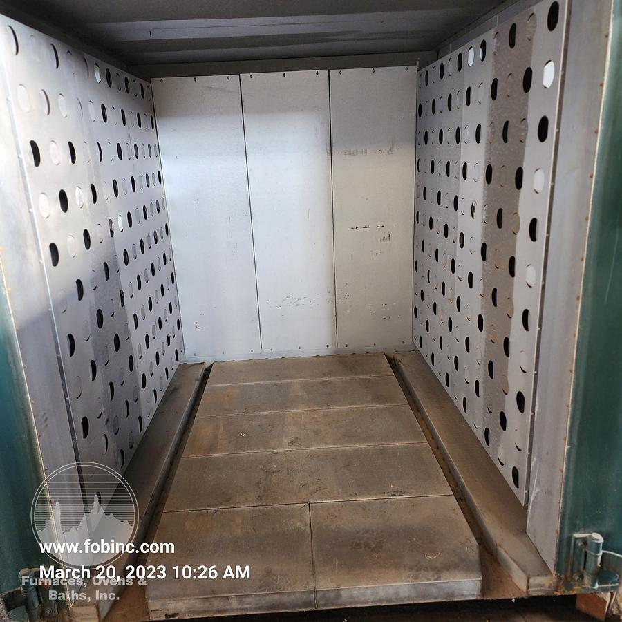 Used 60"W x 72"H x 72"L Grieve WRH 566-800 Gas Fired Walk-In Oven, 800°F