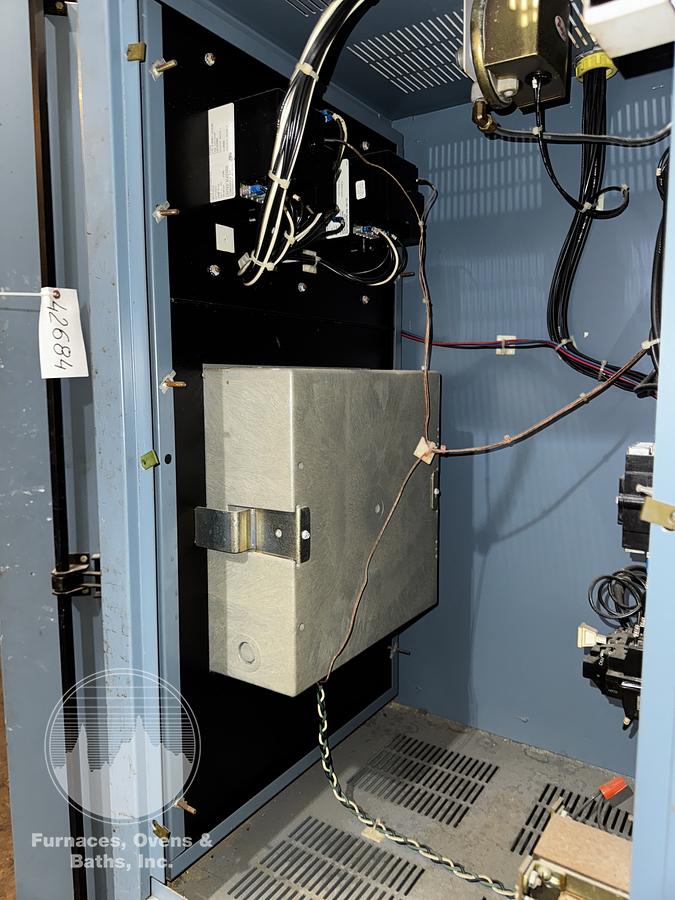 Used 48"W x 72"H x 48"L, Blue M DC-966 Cabinet Oven, 600°F, Stainless Interior