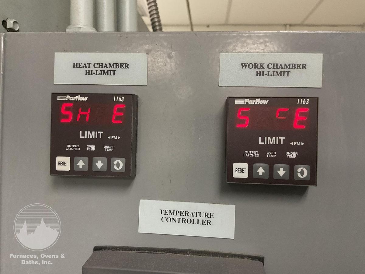 Used 60"W x 72"H x 96"L, Precision Quincy, Gas Fired Walk-In Oven, 500°F, Solvent Rated , Class A