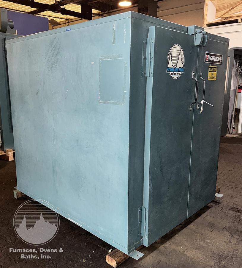 Used 48"W x 60"H x 48"L, Grieve TB-500, Electric, 550-F, w/Cart