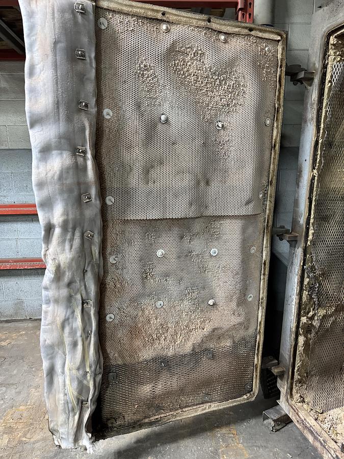 Used 72"W x 72"H x 72”L, Pollution Control Products PRC 225 Burn-Off Oven, Natural Gas Fired