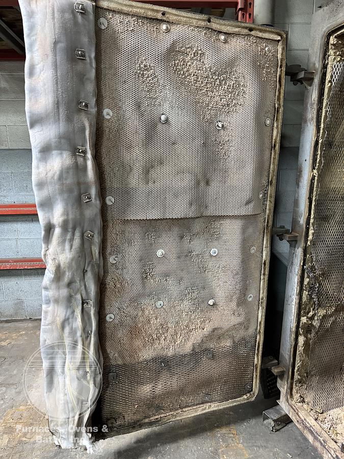 Used 72"W x 72"H x 72”L, Pollution Control Products PRC 225 Burn-Off Oven, Natural Gas Fired