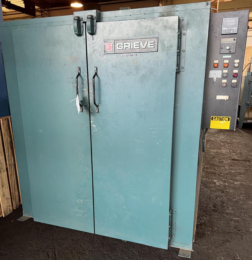 Used 48"W x 60"H x 48"L, Grieve TBH-500, Electric, 500-F, Solvent Rated