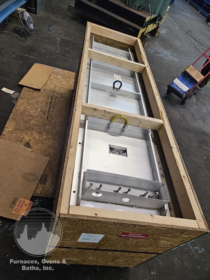 Used 30"W x 12"H x 14'L Thermcraft High Temperature Belt Conveyor Oven, Electric, 1000°F