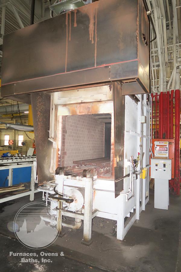 Used Surface Combustion Box Temper 36"W x 36"H x 72"L, Gas Fired, 1400°F.