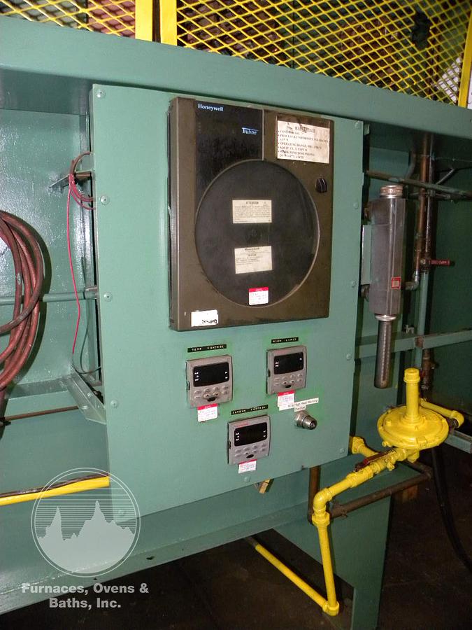 Used Surface Combustion Atmosphere Box Furnace, 30"W x 30"H x 48"L, Pro Electric, 1750°F