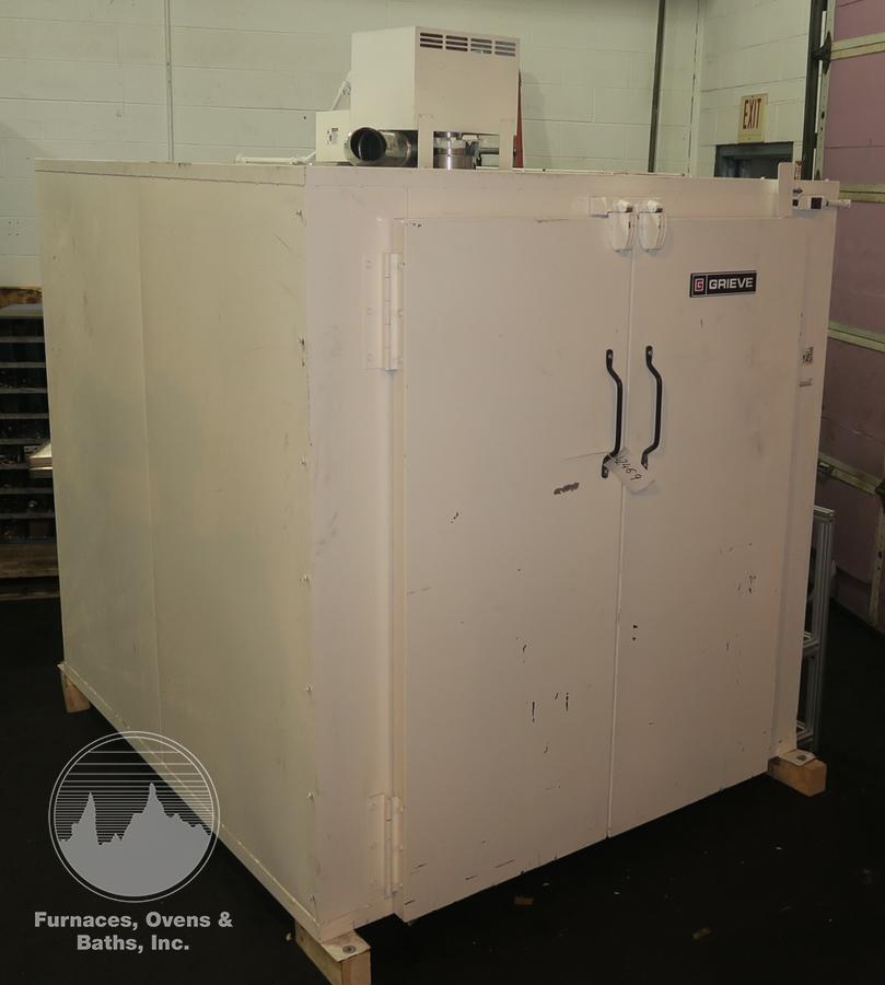 Used 48"W x 60"H x 48"L, Grieve TBH-550, Electric, 550-F, Stainless Steel Interior