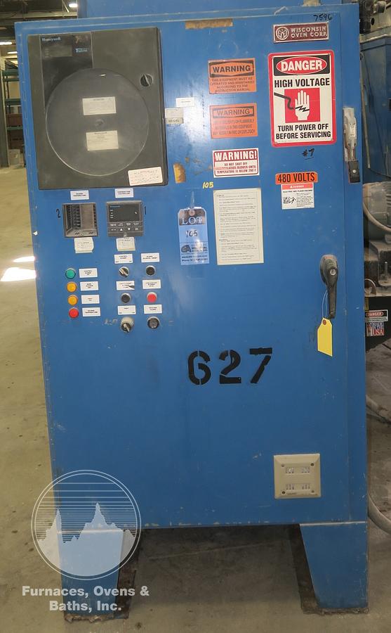 Used Wisconsin Pit Furnace 38" x 48", Electric, 1250°F