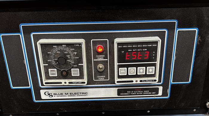 Used 20"W x 20"H x 18"L Blue M CW-6680 Cabinet Oven, 1300°F, Electric