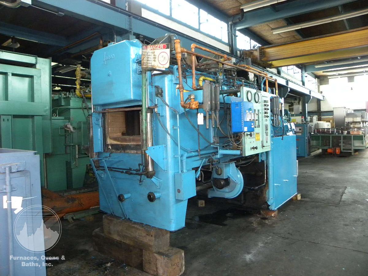 Used Ipsen T8 Integral Quench Furnace, Gas Fired, 1850°F