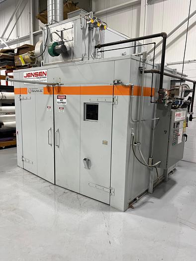 Used 98"W x 80"H x 96"L, Jensen Industries, 500-F, Gas Fired, Solvent Rated