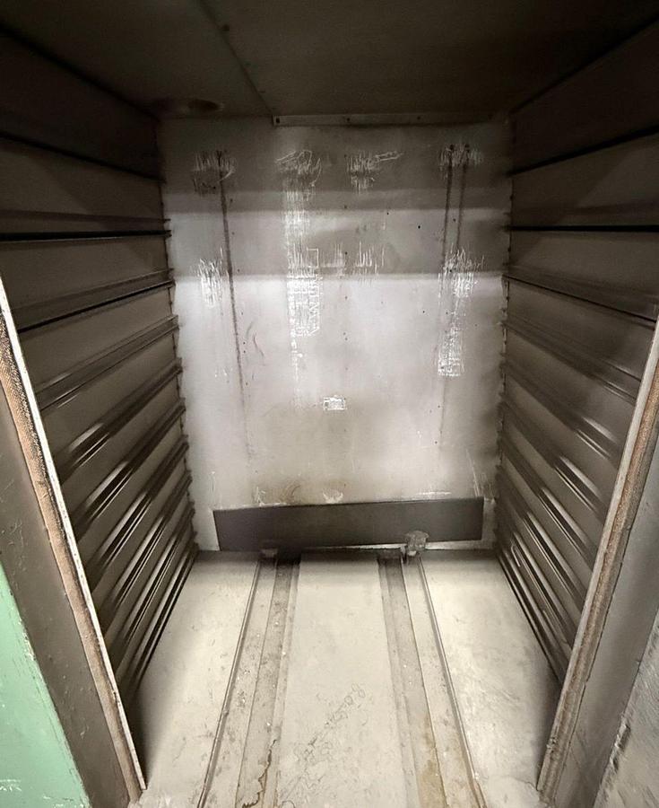 Used 38"W x 63"H x 38"L, Despatch Industries PWD2-52-1E, 650-F, Electric, Solvent Rated Walk-In Oven