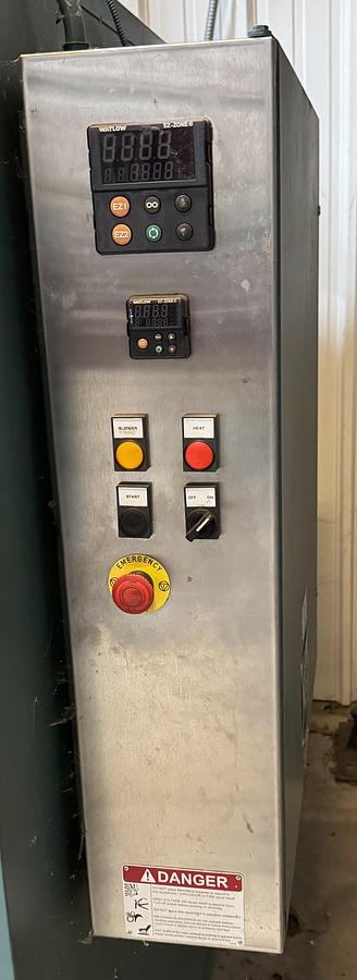 Used 48"W x 60"H x 48"L, Grieve TB-550, Electric, 550-F, w/Cart