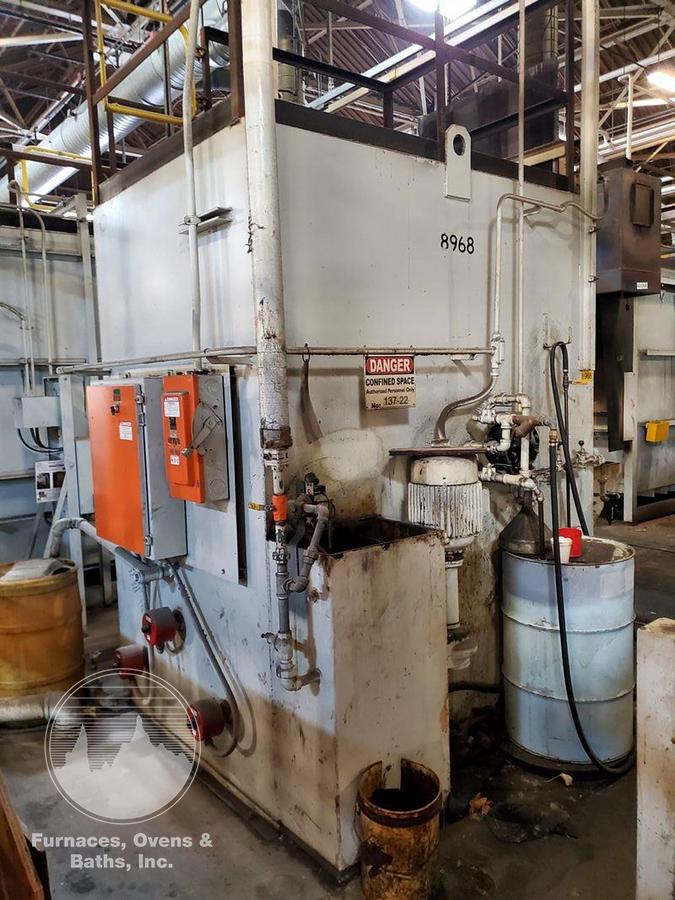 Used Surface Combustion Spray Washer 36"W x 36"H x 72"L