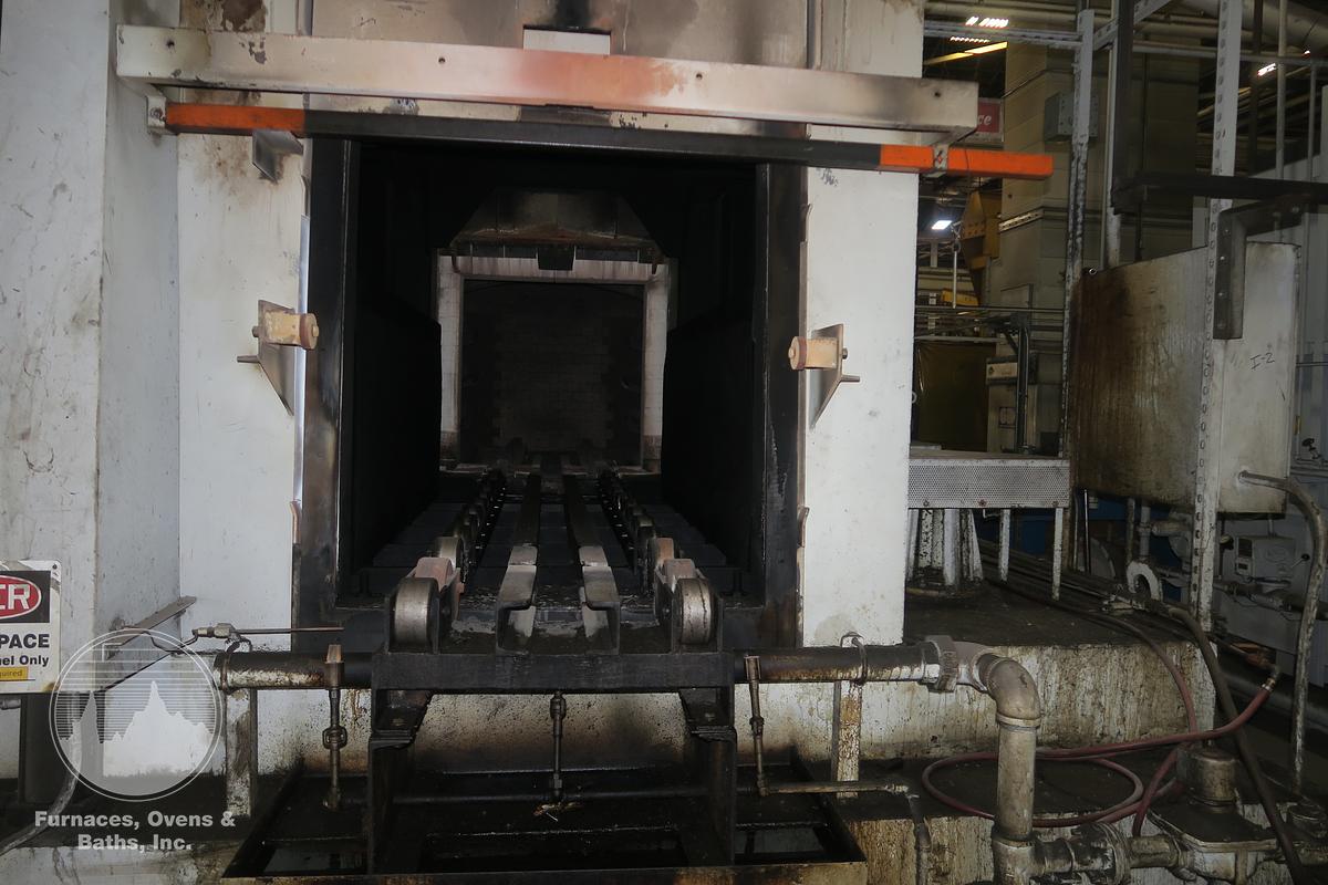 Used Surface Combustion Super Allcase Integral Quench Furnace, 36"W x 36"H x 72"L, Gas Fired, 1750°F