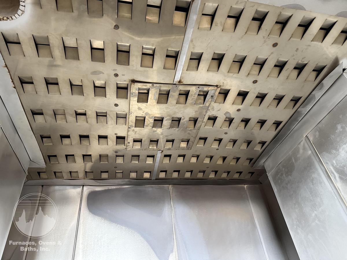 Used 60"W x 84"H x 60"L, Wisconsin Oven, Gas Fired Walk-In Oven, 500°F