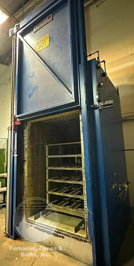Used 48"W x 72"H x 48"L, Wisconsin Oven SDB-8128-12G, Gas Fired, 1250°F