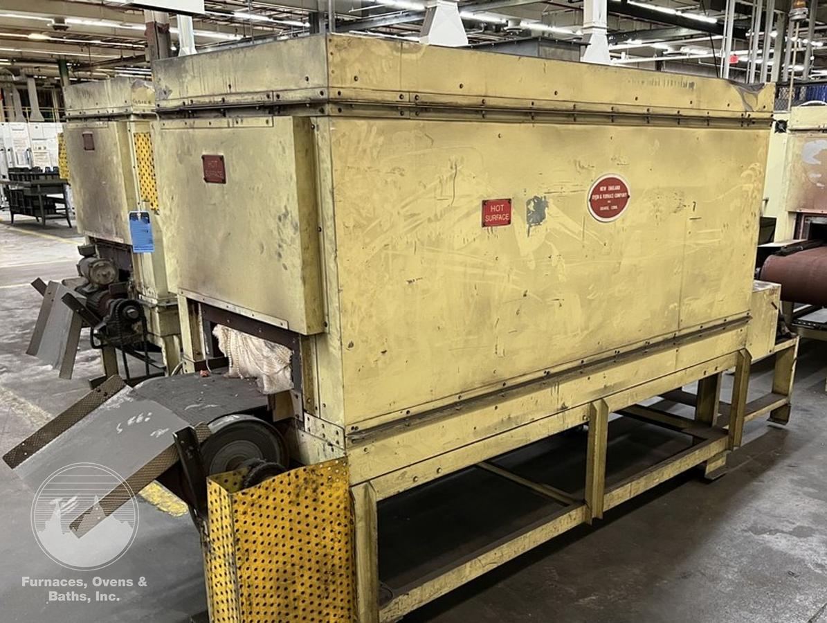Used 19"W x 18" High x 120" Long, New England Oven Belt Conveyor Oven, Electric, 850-F