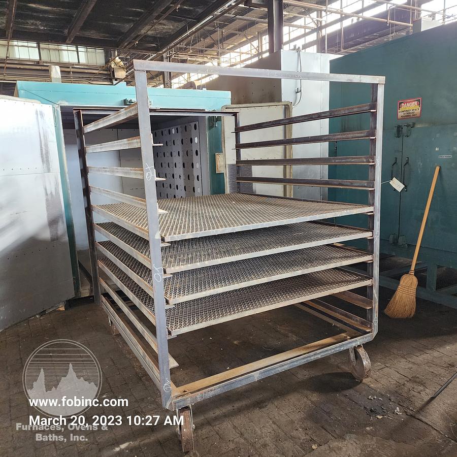 Used 60"W x 72"H x 72"L Grieve WRH 566-800 Gas Fired Walk-In Oven, 800°F